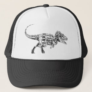 T Rex beunruhigt Truckerkappe