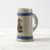 T-Rex Bierglas (VorderseiteRechts)