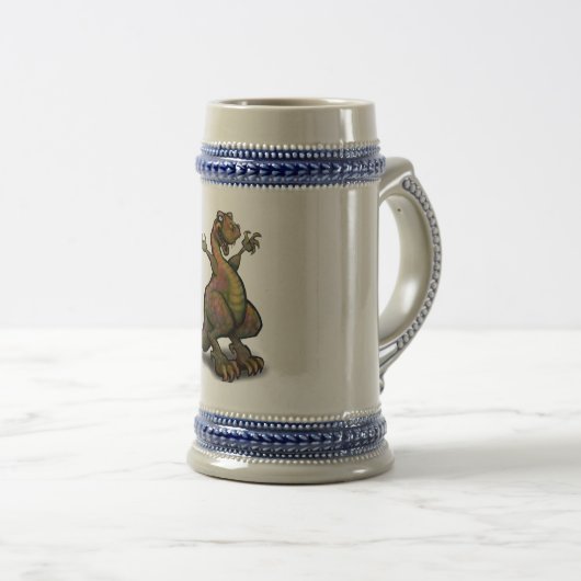 T-Rex Bierglas (VorderseiteRechts)