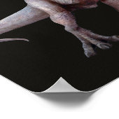 T-Rex-Bild für Poster (Ecke)
