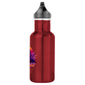 T-Rex Bleib Wild Edelstahlflasche (Rechts)