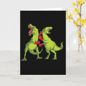 T-Rex-Boxen  Karte (Gelbe Blume)