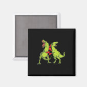 T-Rex-Boxen Magnet (Vorderseite/Rückseite)