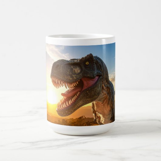 T-Rex Brüll-Design Kaffeetasse (Mittel)
