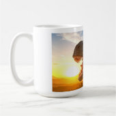 T-Rex Brüll-Design Kaffeetasse (Links)