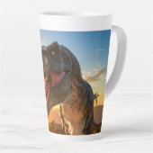 T-Rex Brüll-Design Milchtasse (Rechte Ecke)