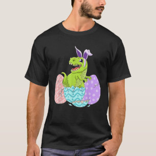 T Rex Bunny Oaster Dinosaurier Kostüm Ostertag Tod T-Shirt
