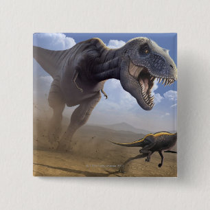 T Rex Button