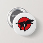 T-rex Button (Vorne & Hinten)