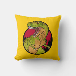 T-Rex Cartoon Kissen