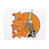 T-REX-Cartoon-Logo Magnet (Horizontal)