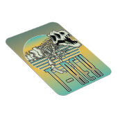 T-REX-Cartoon-Logo Magnet (Rechte Seite)