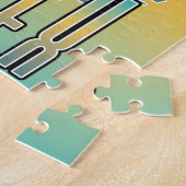 T-REX-Cartoon-Logo Puzzle (Seite)
