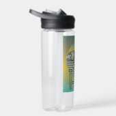T-REX-Cartoon-Logo Trinkflasche (Rechts)
