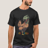 T-REX Chicken Funny Dinosaur T-Shirt (Vorderseite)