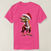 T Rex Christmas TShirt (Design vorne)
