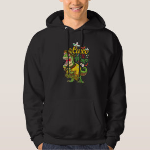 T Rex Cinco De Mayo Dinosaur Sombrero Pinata Lasse Hoodie