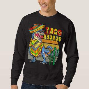 T Rex Cinco De Mayo Tyrannosaurus Dinosaur Lasse F Sweatshirt