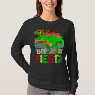 T Rex Cinco De Mayo Tyrannosaurus Dinosaur Lasse F T-Shirt