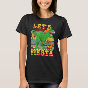 T Rex Cinco De Mayo Tyrannosaurus Dinosaur Lasse F T-Shirt
