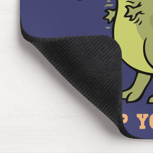 T-Rex Clap II Mousepad (Ecke)