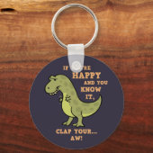 T-Rex Clap II Schlüsselanhänger (Vorderseite)