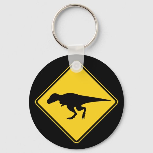 T-Rex Crossing Schlüsselanhänger (Vorderseite)