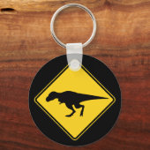 T-Rex Crossing Schlüsselanhänger (Vorderseite)