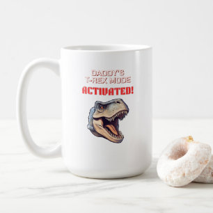 T-Rex Dad-Modus aktiviert Dinosaurier Meme  Kaffeetasse