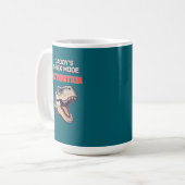 T-Rex Dad-Modus aktiviert Dinosaurier-Meme Kaffeetasse (Vorderseite Links)