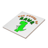 T-Rex des Powers von RAWR Fliese (Seite)