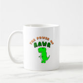 T-Rex des Powers von RAWR Kaffeetasse (Links)