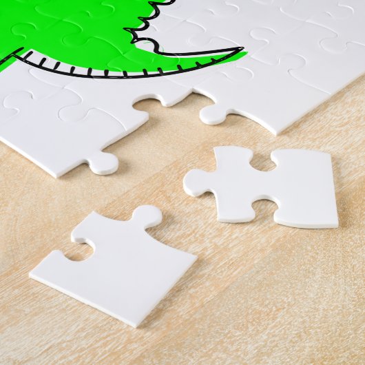 T-Rex des Powers von RAWR Puzzle (Seite)