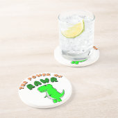 T-Rex des Powers von RAWR Untersetzer (Seite)