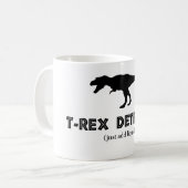 T-Rex Detektor-Tasse Kaffeetasse (Vorderseite Links)