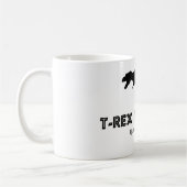 T-Rex Detektor-Tasse Kaffeetasse (Links)