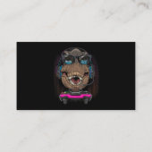 T Rex Dino Gamer Computervideospiel Lover Streami Visitenkarte (Rückseite)