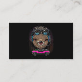 T Rex Dino Gamer Computervideospiel Lover Streami Visitenkarte (Vorderseite)