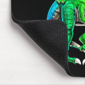 T Rex Dinosaur Autismus Sensibilisierung Puzzle Pi Mousepad (Ecke)