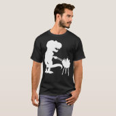 T Rex Dinosaur BBQ T-Shirt (Vorne ganz)