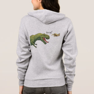 T-Rex Dinosaur Boop Tyrannosaurus womens Hoodie