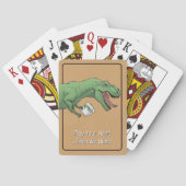 T-Rex Dinosaur Card Game Poker Kartenspielen Spielkarten (Rückseite)