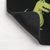 T-Rex Dinosaur Couple Hug Me Valentinstag Funny Mousepad (Ecke)