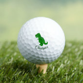 T-Rex Dinosaur Design Golfball (Insitu T-Shirt)
