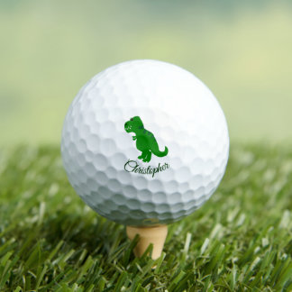T-Rex Dinosaur Design Golfball