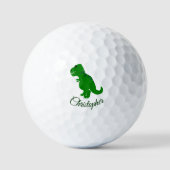 T-Rex Dinosaur Design Golfball (Vorderseite)