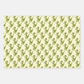 T-Rex Dinosaur Design Wrapping Paper Sheets Geschenkpapier Set (Vorderseite 3)