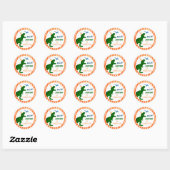 T-rex Dinosaur Drei Rex Gastgeschenk Stickers (Blatt)