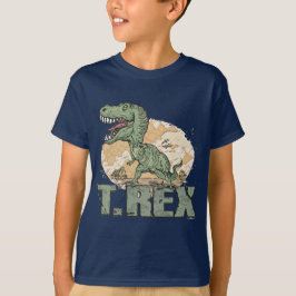 T. Rex Dinosaur durch Mudge Studios T-Shirt