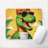 T-Rex Dinosaur Funny Mousepad (Mit Mouse)